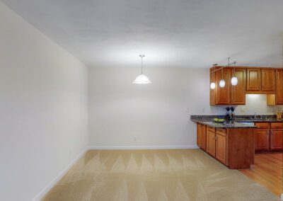 Open Plan Kitchen And Dining Area